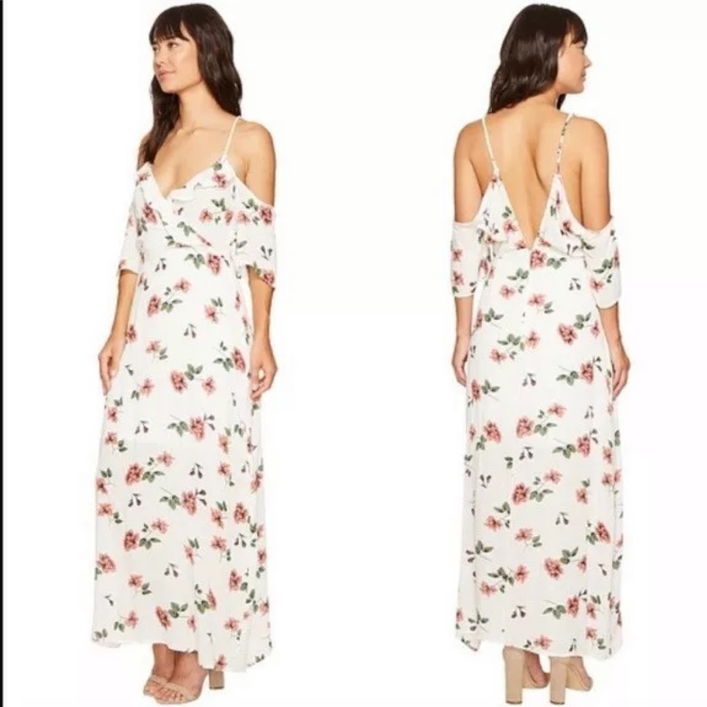 Romeo and Juliet White Floral Maxi Dress